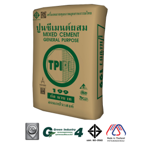 ปูนซีเมนต์ผสม  ตราทีพีไอ 199