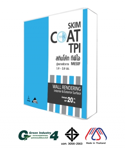 ปูนฉาบผิวบาง Skim Coat TPI (M650F)